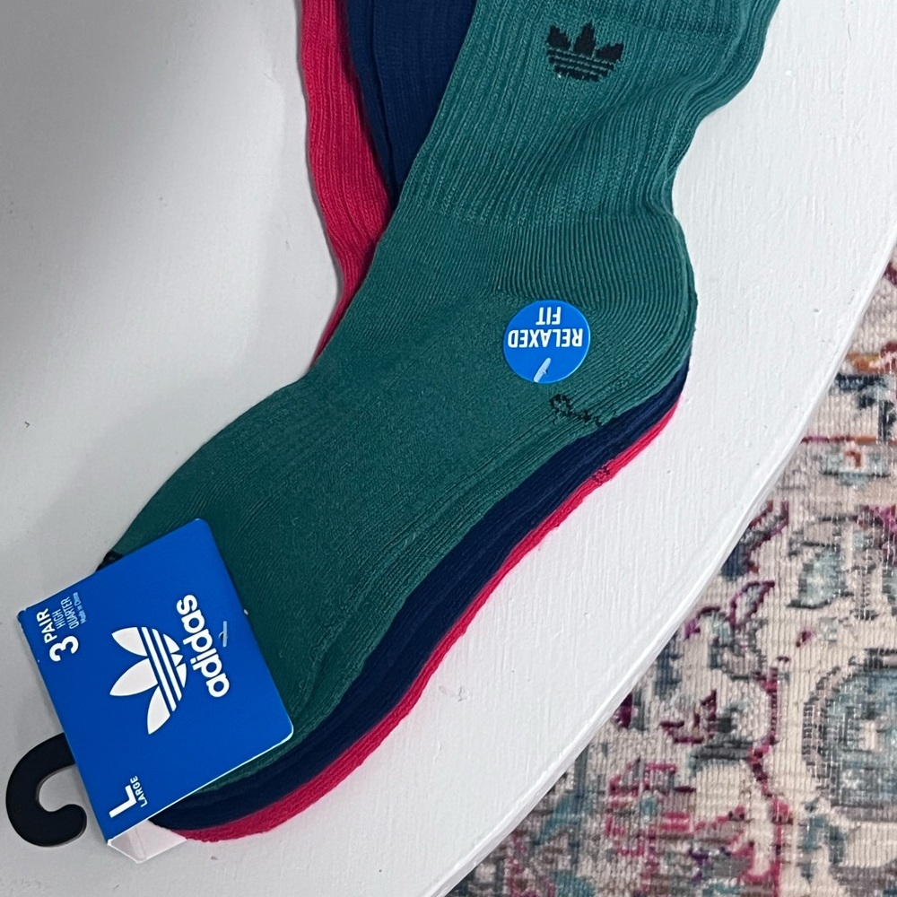 Adidas Athletic Socks Crew Length